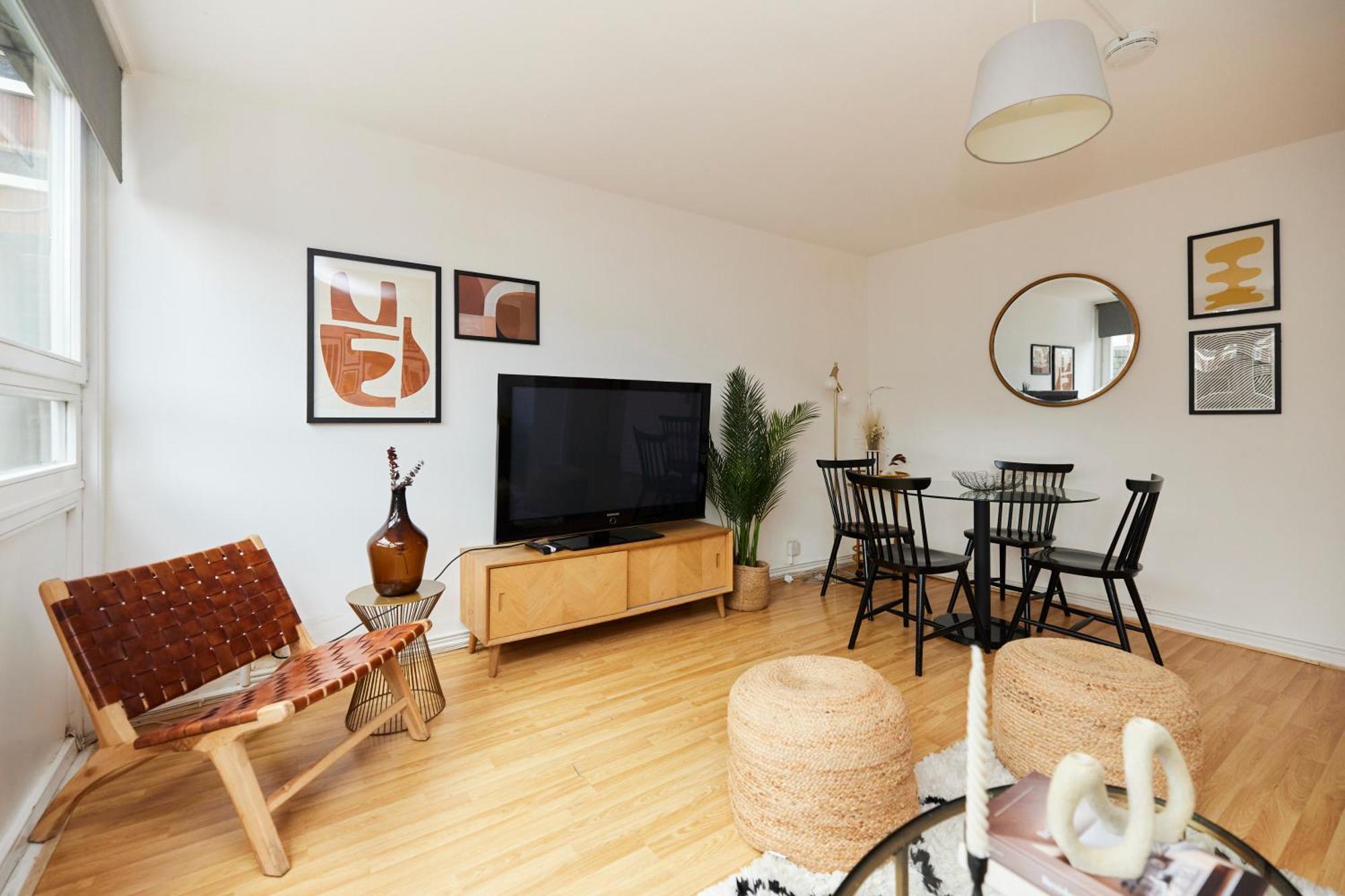 The Kennington Park Crib - Lovely 2Bdr Flat With Garden 伦敦 外观 照片
